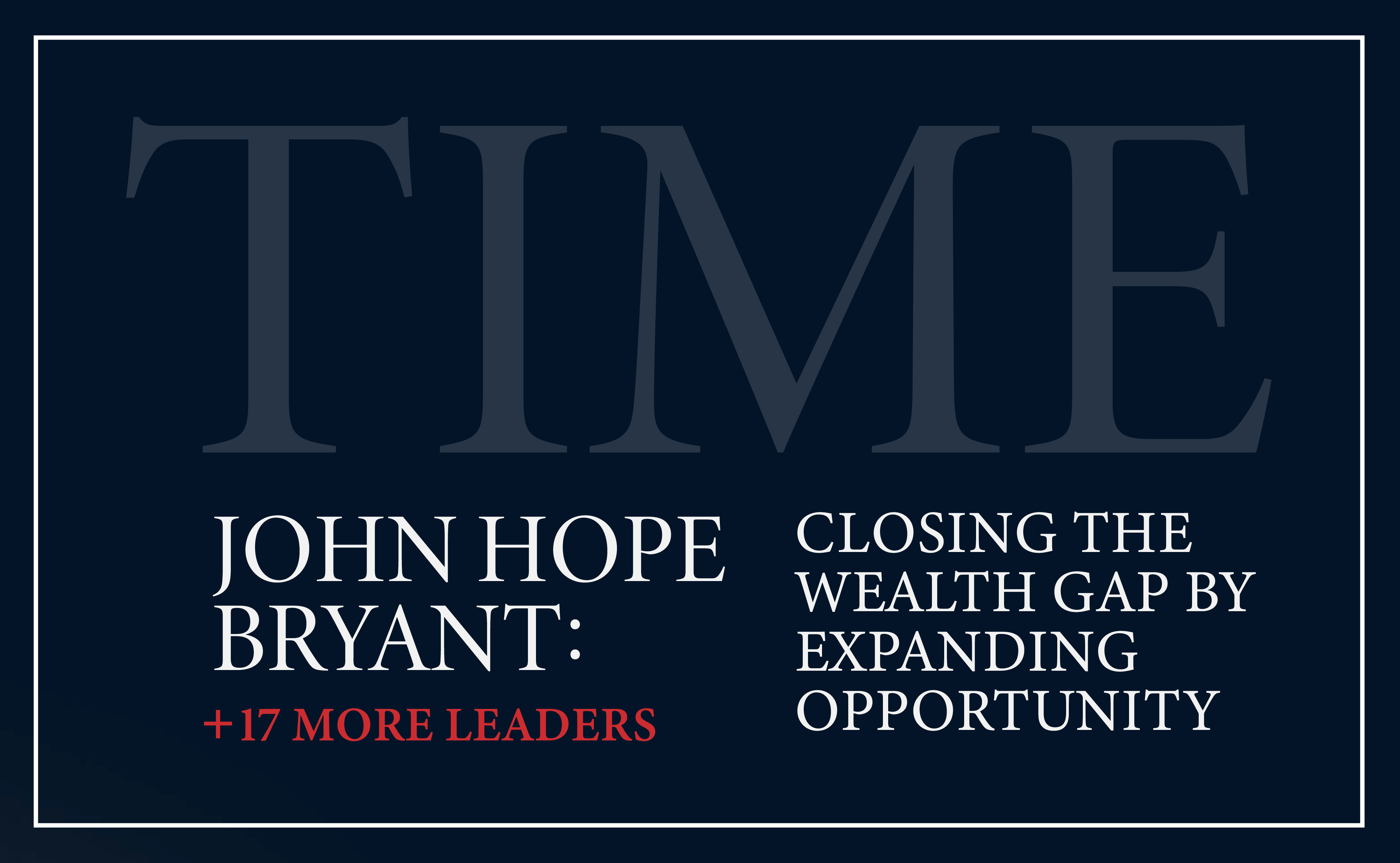 John Hope Bryant Holdings - John Hope Bryant Holdings
